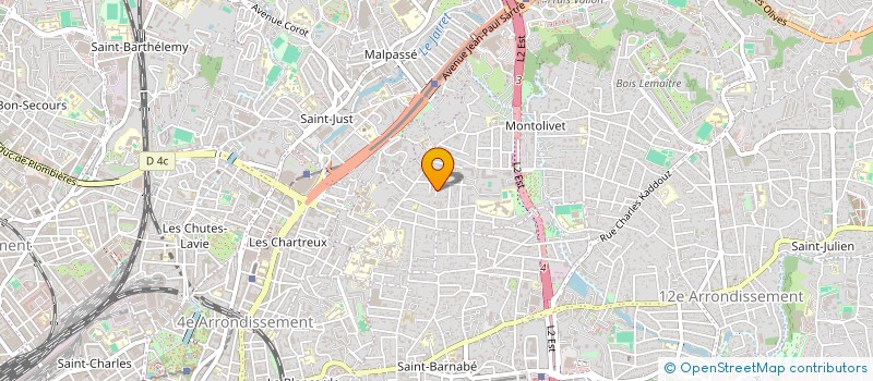 localisation de l'entreprise ELOUNDA DEVELOPPEMENT à MARSEILLE