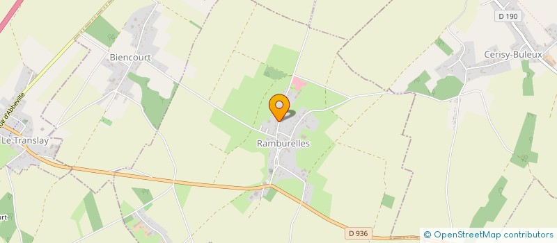 localisation de l'entreprise ELOWILVIDAHOO  RAMBURELLES