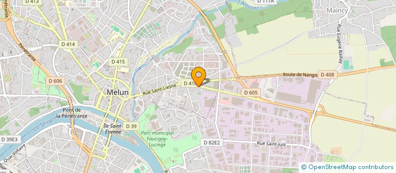 localisation de l'entreprise ELOXIS à MELUN