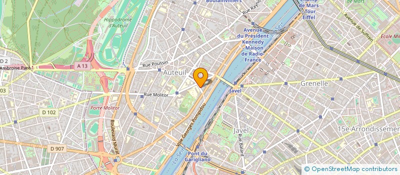 localisation de l'entreprise ELOY  PARIS