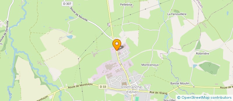 localisation de l'entreprise ELOY CONSEILS  VILLEFRANCHE-D'ALLIER