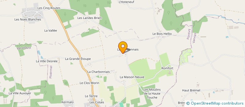 localisation de l'entreprise ELOY EXPERTISE  PLOERMEL