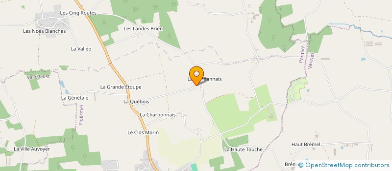 localisation de l'entreprise ELOY INGENIERIE  PLOERMEL