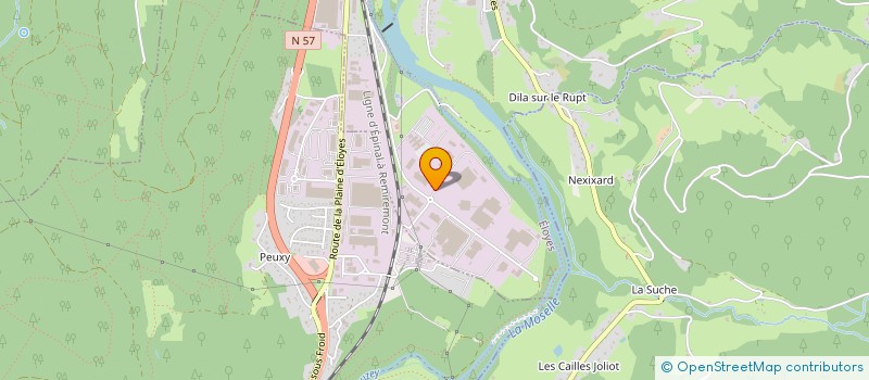 localisation de l'entreprise ELOYDIS à ELOYES