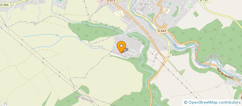 localisation de l'entreprise ELOZE  VAL DE BRIEY