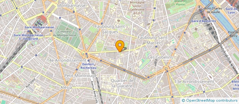 localisation de l'entreprise ELP  PARIS