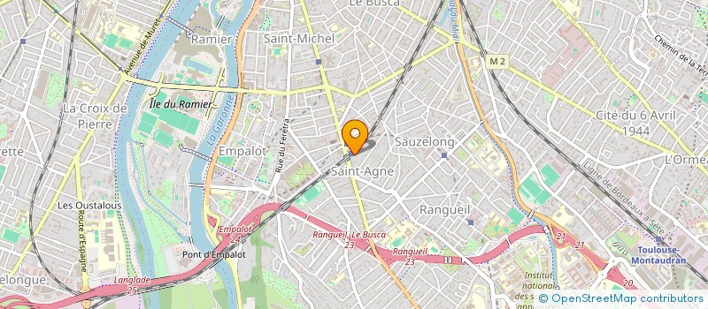 localisation de l'entreprise ELP à TOULOUSE