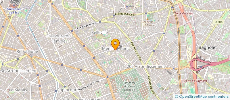 localisation de l'entreprise ELP COCKTAIL PRODUCTION à PARIS