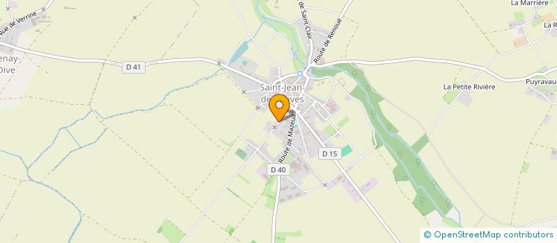 localisation de l'entreprise ELP IMMO à SAINT-JEAN-DE-SAUVES