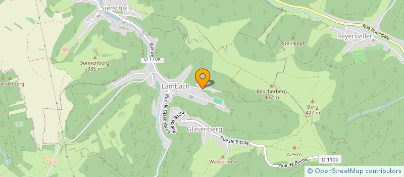 localisation de l'entreprise ELPA INDUSTRIE & HABITAT  DIEMERINGEN