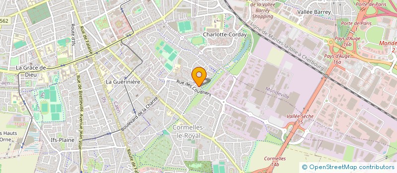 localisation de l'entreprise ELPAC  CORMELLES-LE-ROYAL