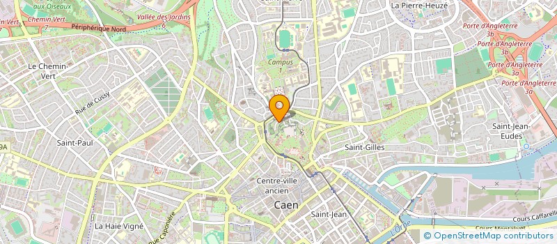 localisation de l'entreprise ELPAPHAR à CAEN
