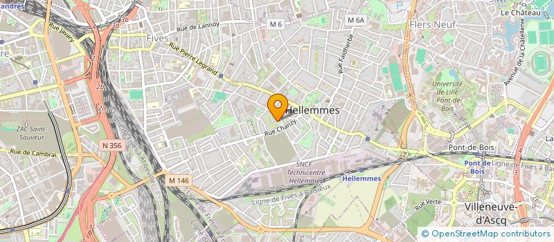 localisation de l'entreprise ELPATIO HOLDING à LILLE