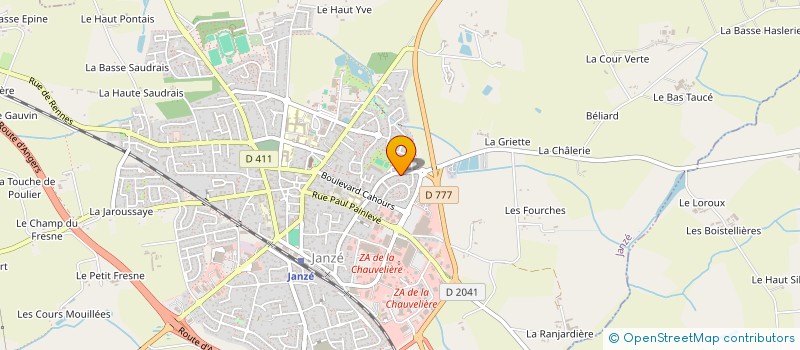 localisation de l'entreprise ELPH  JANZE