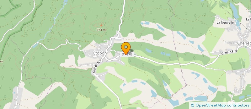 localisation de l'entreprise ELPHI  ETOBON