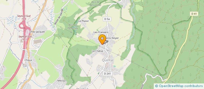 localisation de l'entreprise ELPHINSTAJE  QUINTAL