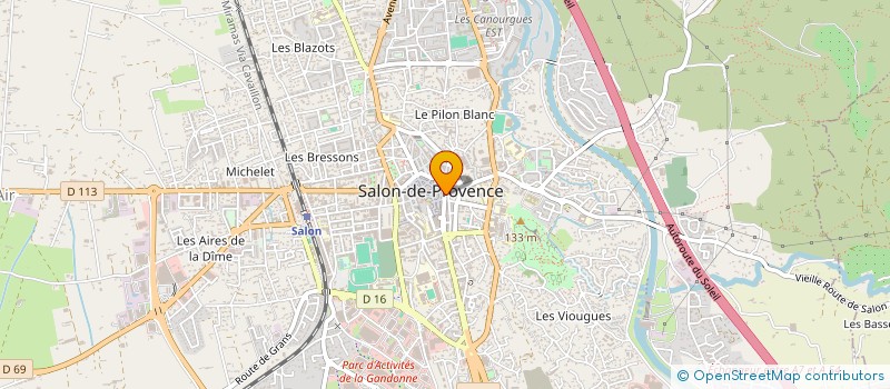 localisation de l'entreprise ELPI à SALON-DE-PROVENCE