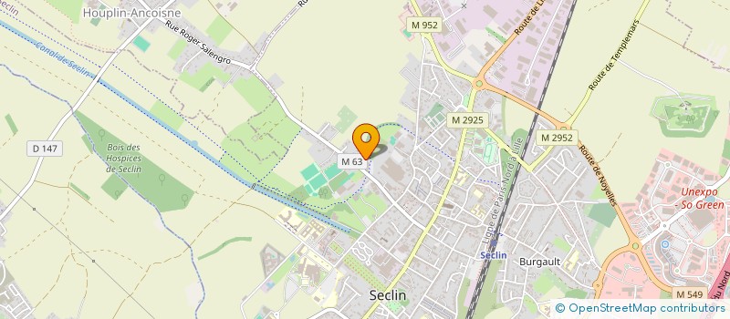 localisation de l'entreprise ELPI  SECLIN