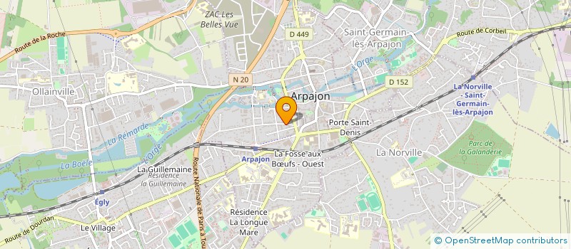 localisation de l'entreprise ELPIAN  ARPAJON