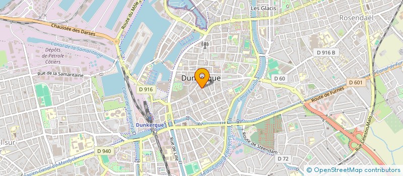 localisation de l'entreprise ELPIS à DUNKERQUE