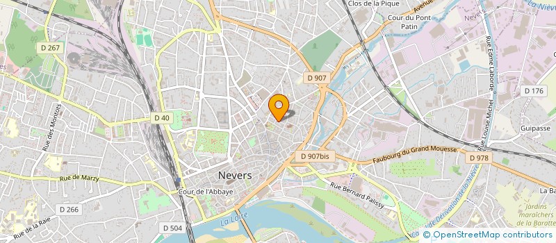 localisation de l'entreprise ELPIS à NEVERS