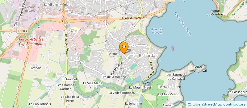 localisation de l'entreprise ELPIS à LA RICHARDAIS