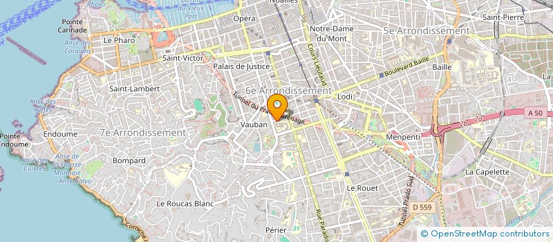 localisation de l'entreprise ELPIS à MARSEILLE