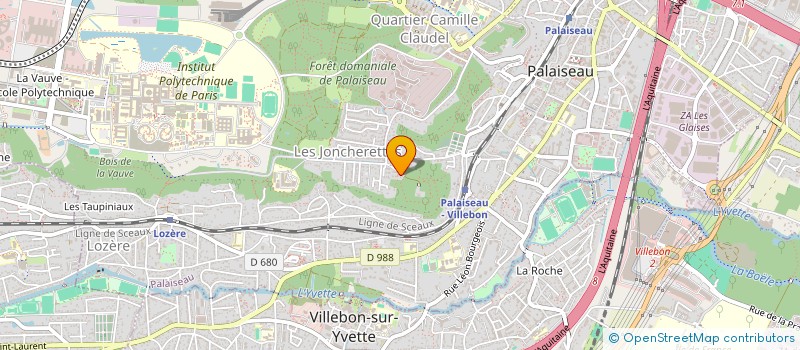 localisation de l'entreprise ELPISERVICES à PALAISEAU