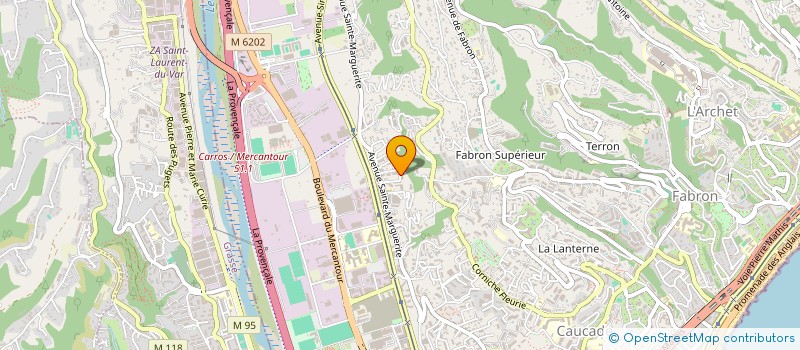localisation de l'entreprise ELPITIYA INVESTISSEMENTS à NICE