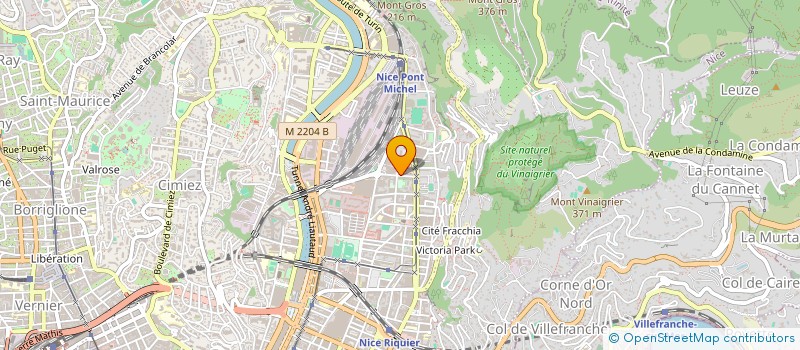 localisation de l'entreprise ELPN à NICE