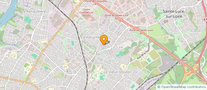 localisation de l'entreprise ELPY OFFICE  NANTES