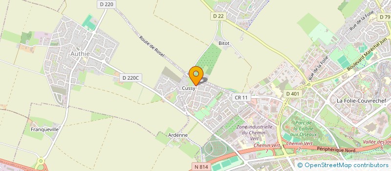 localisation de l'entreprise ELPYS  SAINT-CONTEST