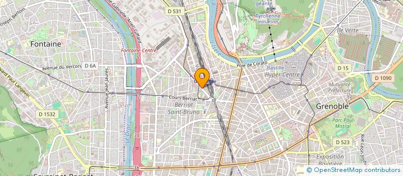 localisation de l'entreprise ELQUI à GRENOBLE