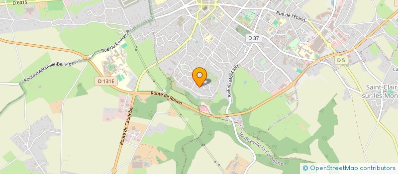 localisation de l'entreprise ELR EVENT SUPPORT  YVETOT