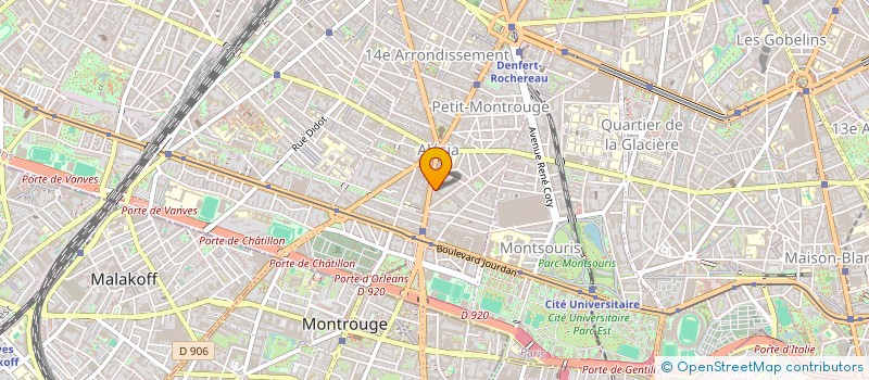 localisation de l'entreprise ELR MONTAGE à PARIS
