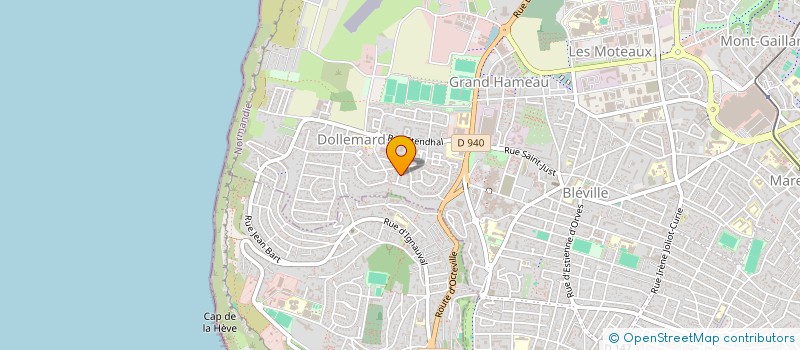 localisation de l'entreprise ELRO à LE HAVRE