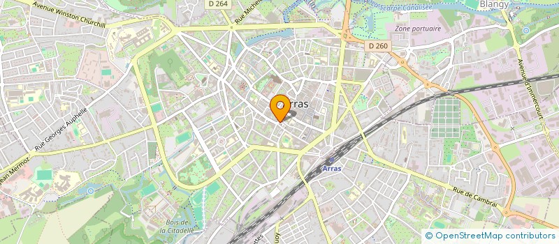 localisation de l'entreprise ELS à ARRAS