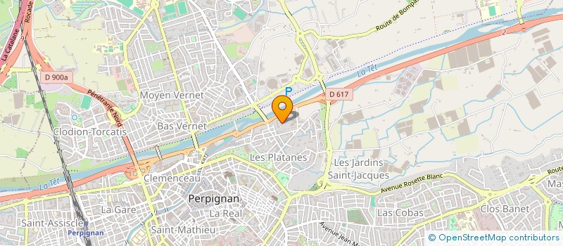 localisation de l'entreprise ELS AMICS à PERPIGNAN