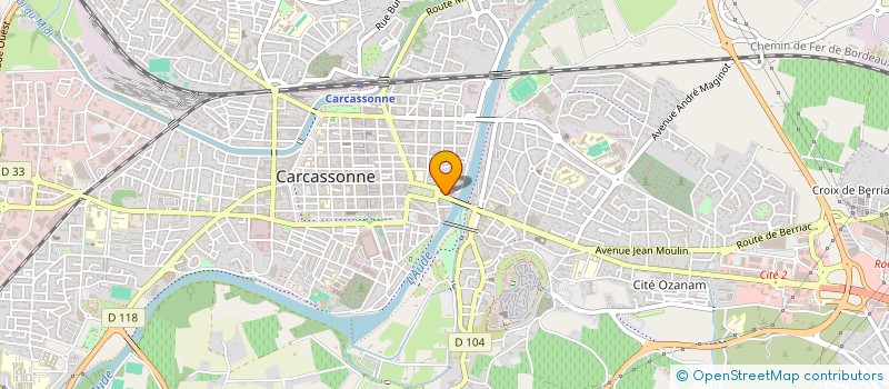 localisation de l'entreprise ELS GERMANS à CARCASSONNE