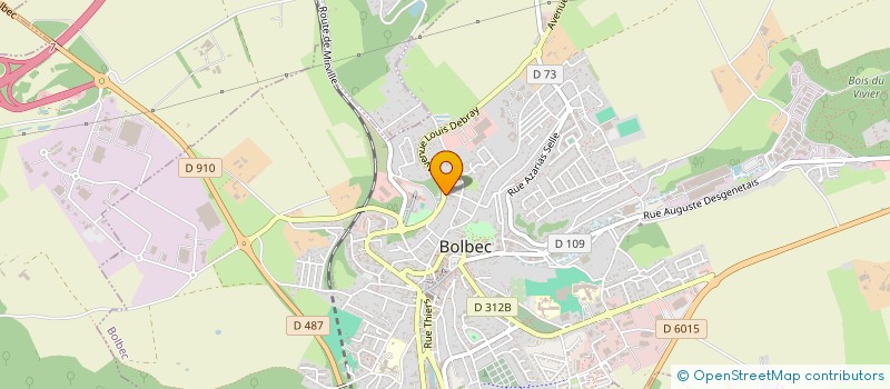 localisation de l'entreprise ELS IMMO  BOLBEC