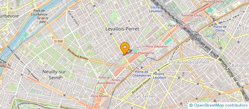localisation de l'entreprise ELS INFORMATIQUE à LEVALLOIS-PERRET