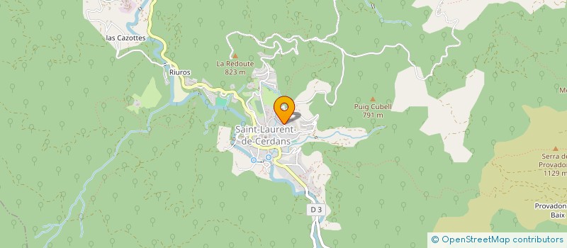 localisation de l'entreprise ELS MAL PARITS  SAINT-LAURENT-DE-CERDANS