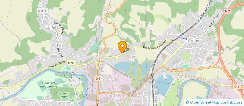 localisation de l'entreprise ELS MEDICAL  CROUY