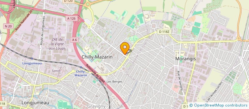 localisation de l'entreprise ELS PRIMEURS à CHILLY-MAZARIN