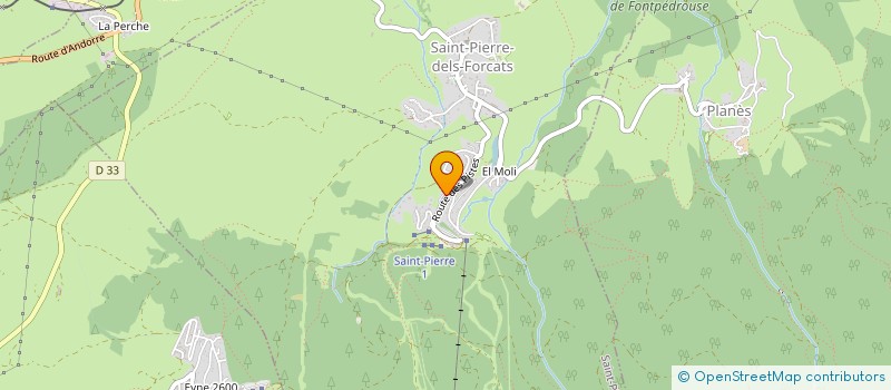 localisation de l'entreprise ELS SABORS DEL CAMBRE  SAINT-PIERRE-DELS-FORCATS