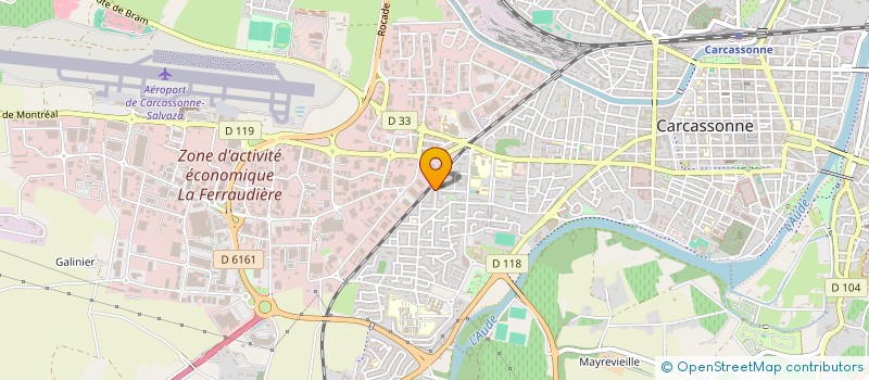 localisation de l'entreprise ELS SERVICE à CARCASSONNE