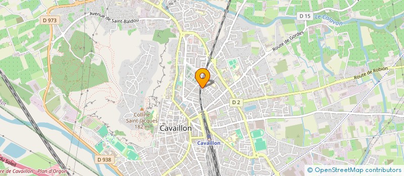 localisation de l'entreprise ELS TRANSPORT à CAVAILLON