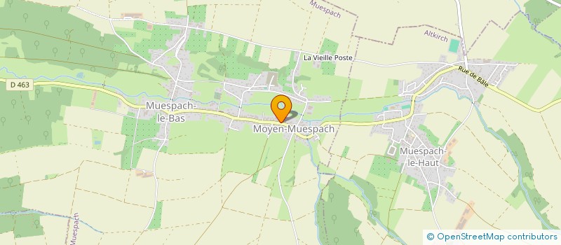localisation de l'entreprise ELSA  MUESPACH