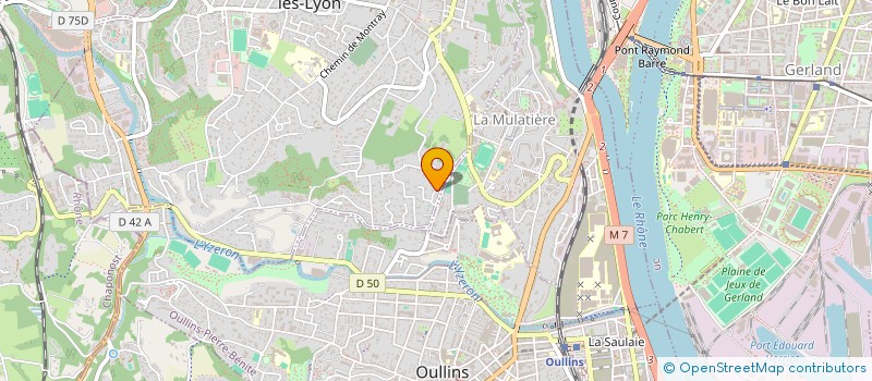 localisation de l'entreprise ELSA à SAINTE-FOY-LES-LYON