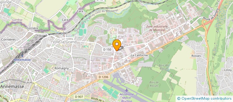 localisation de l'entreprise ELSA  VILLE-LA-GRAND